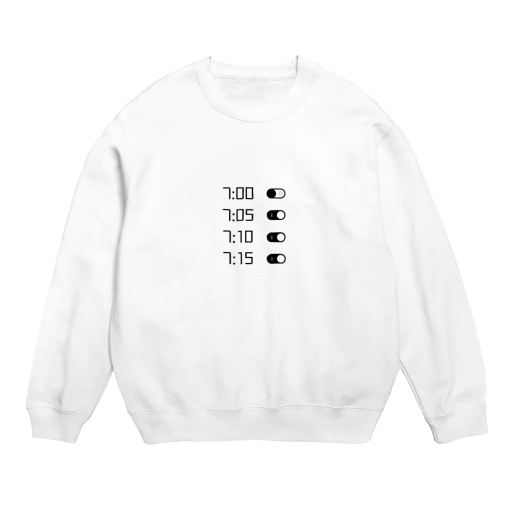 おうゆかの憂鬱な朝 Crew Neck Sweatshirt