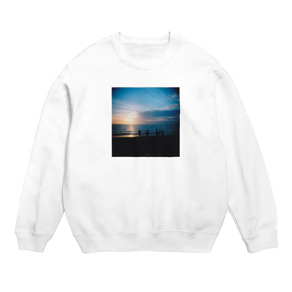 あるくん®️🥂alcoholicのエモ写ロゴなし Crew Neck Sweatshirt