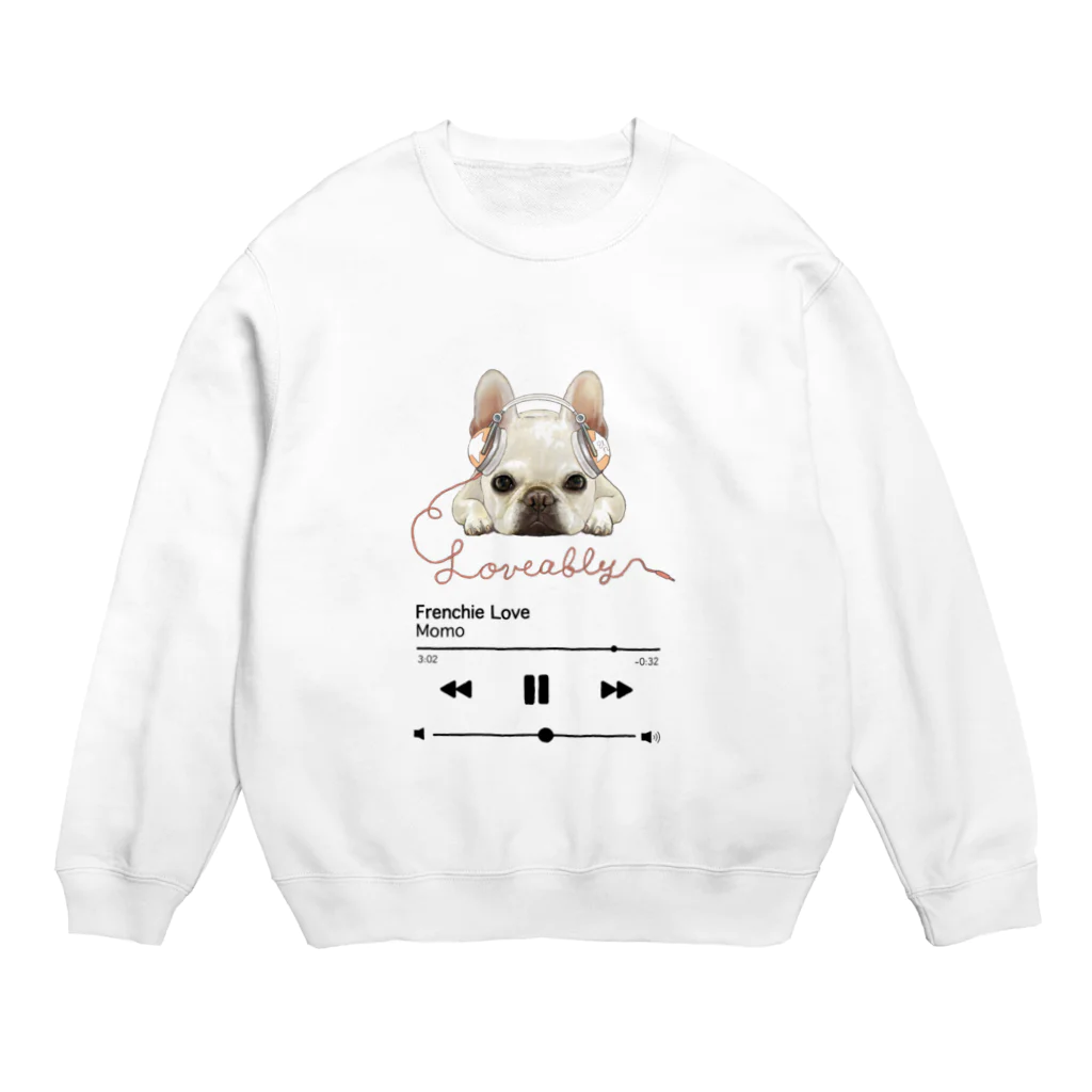 atelier-Un-アトリエ-アンのMusic with Momo Crew Neck Sweatshirt