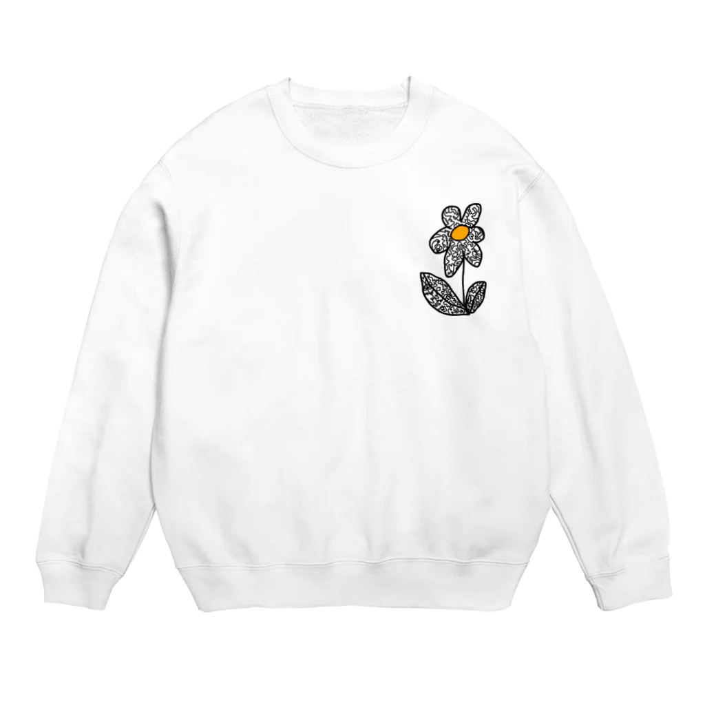 @youのごちゃついてる花 Crew Neck Sweatshirt