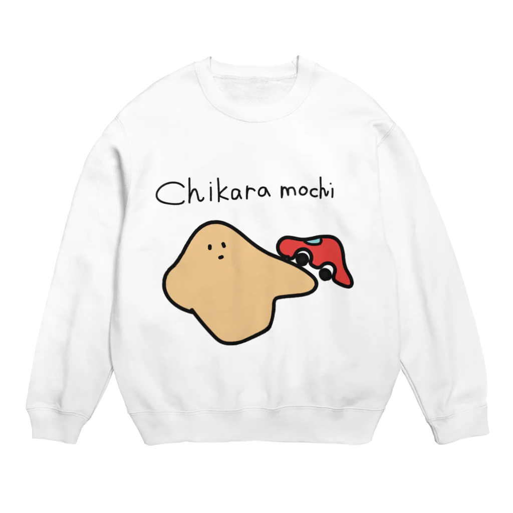 かにみそ蔵のちからもちのきもち（モテ期） Crew Neck Sweatshirt