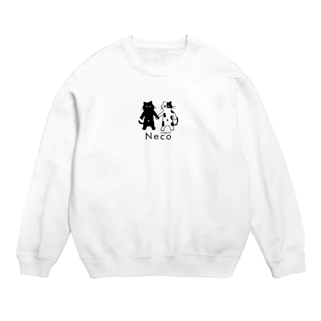 maigonoNECOのmaigonoNECO_Tシャツ Crew Neck Sweatshirt