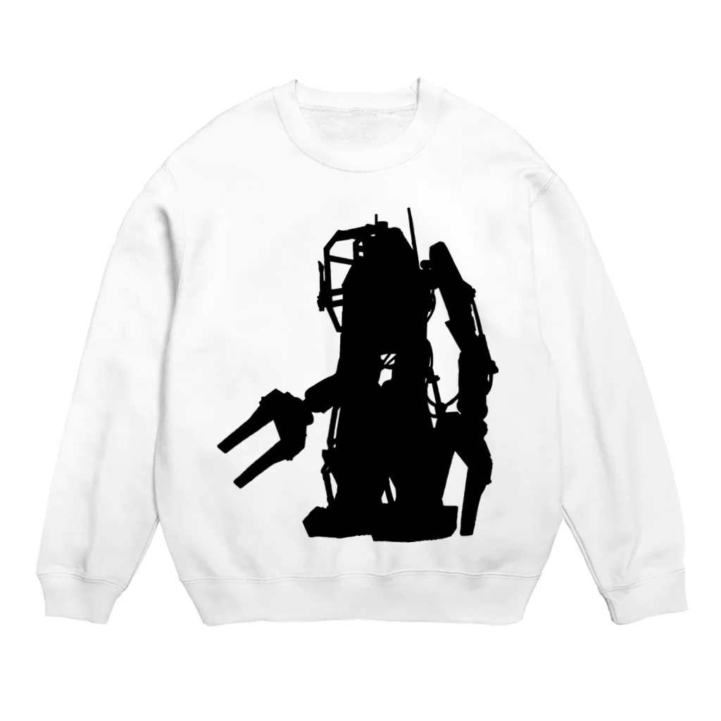 stereovisionの作業用重機 Crew Neck Sweatshirt