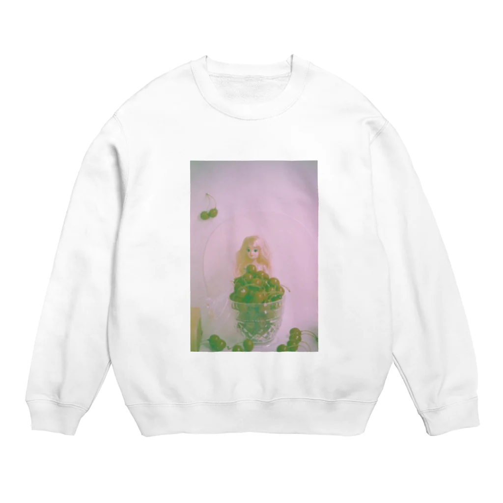 超・可愛い倶楽部のガール・ミーツ・🍒 Crew Neck Sweatshirt