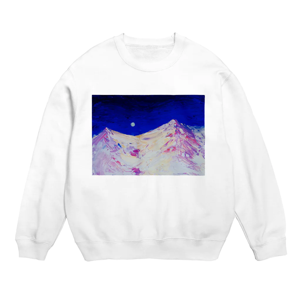 heyhhの山 Crew Neck Sweatshirt