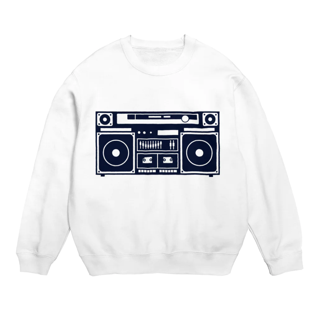 リラックス商会のラジカセのイメージ Crew Neck Sweatshirt