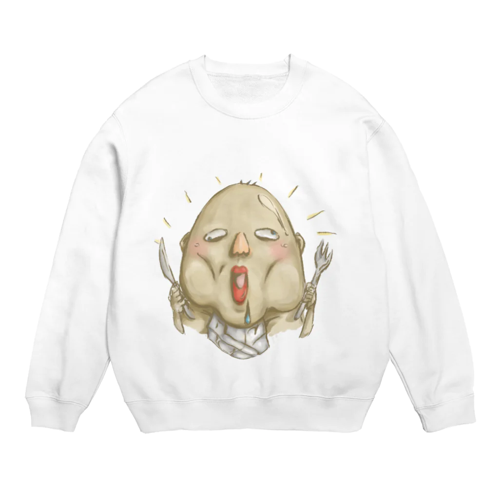 ファイト君協会の餌を与えないでください Crew Neck Sweatshirt