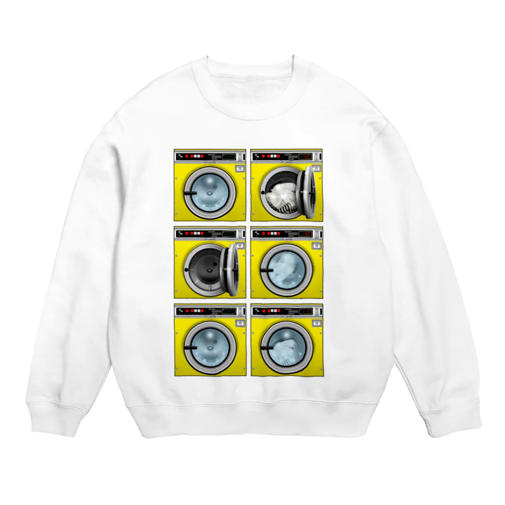 TOMOKUNIのコインランドリー Coin laundry【２×３】 Crew Neck Sweatshirt