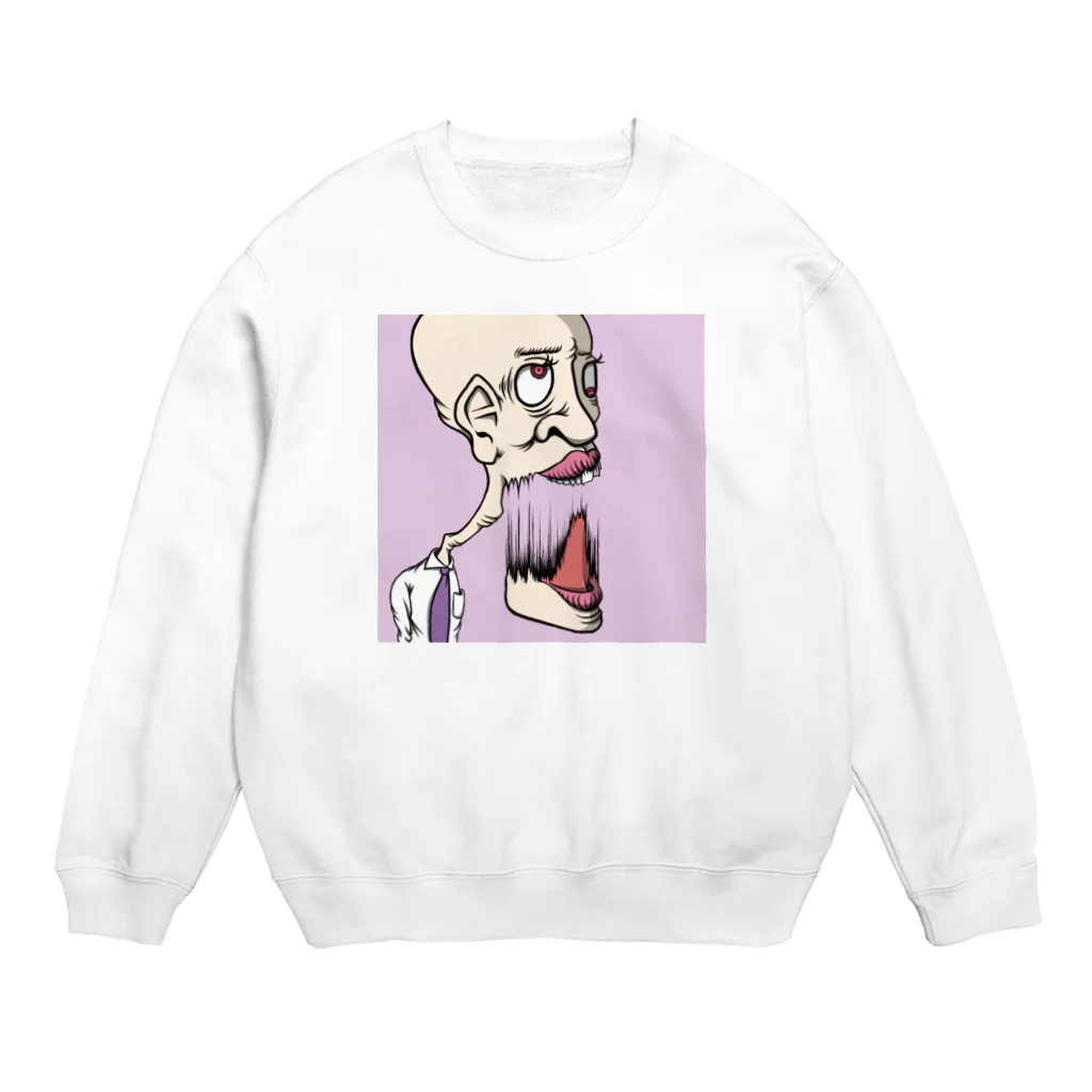 日高げのむのギャグマンガマン Crew Neck Sweatshirt