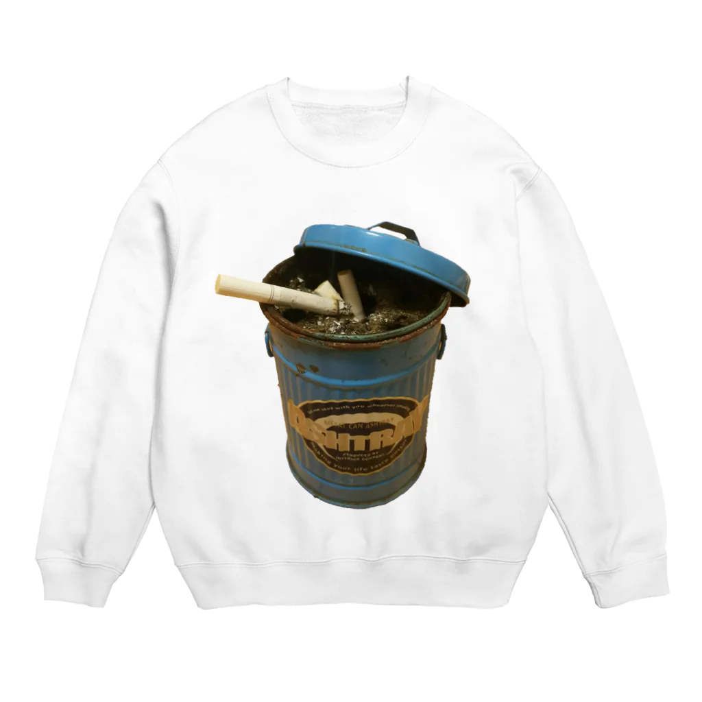 しーうりのゴミ箱灰皿 Crew Neck Sweatshirt