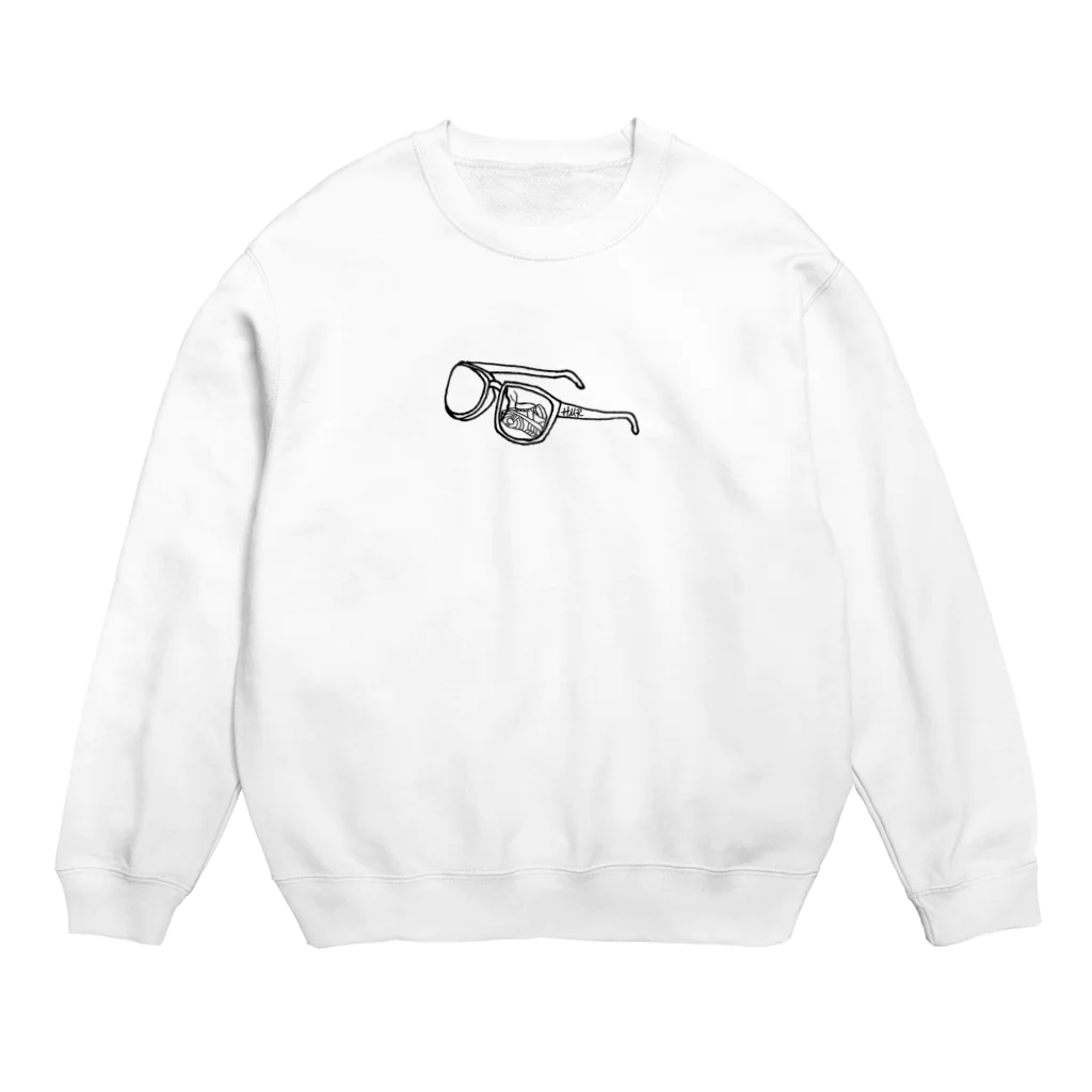 Sheepmeeのサングラスにバッシュ Crew Neck Sweatshirt