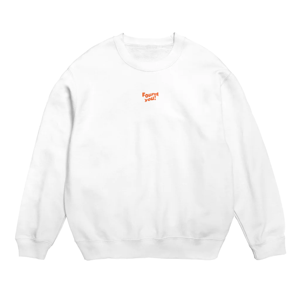 Foundyou!のロゴ_マンダリンvar Crew Neck Sweatshirt