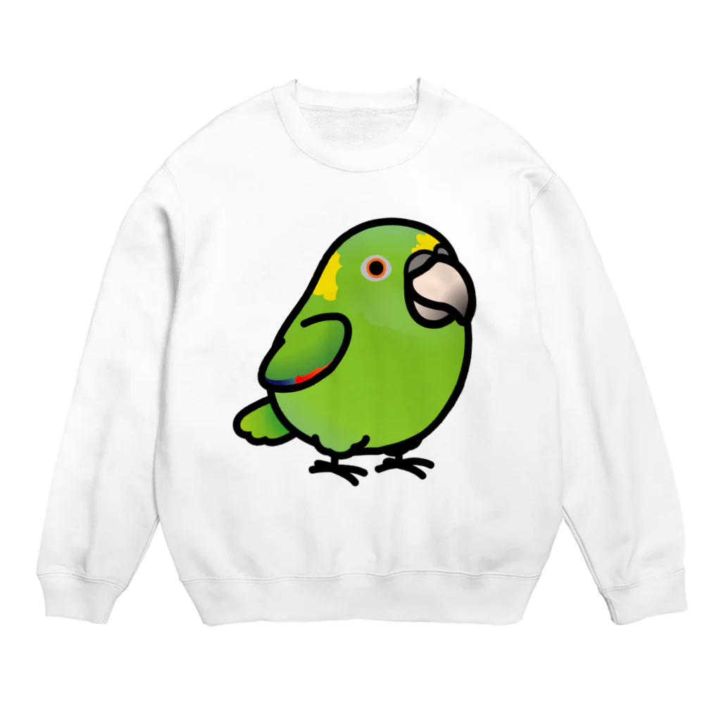 Cody the LovebirdのChubby Bird キエリボウシインコ Crew Neck Sweatshirt