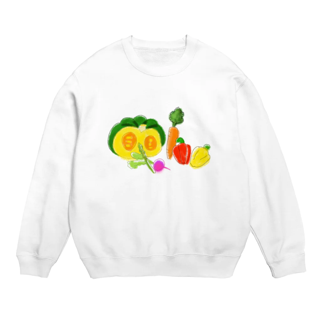 ようなのやさい Crew Neck Sweatshirt