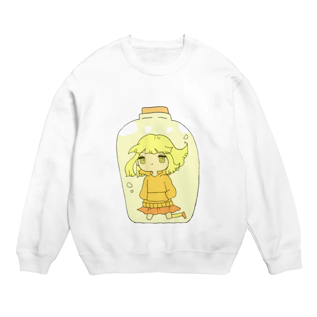 るーと｡:°ஐ*｡:°ʚ♥ɞ*｡:°ஐ*の【病み可愛い】薬漬け💊💉【オリジナル】 Crew Neck Sweatshirt