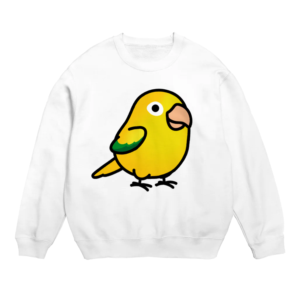 Cody the LovebirdのChubby Bird ニョオウインコ Crew Neck Sweatshirt