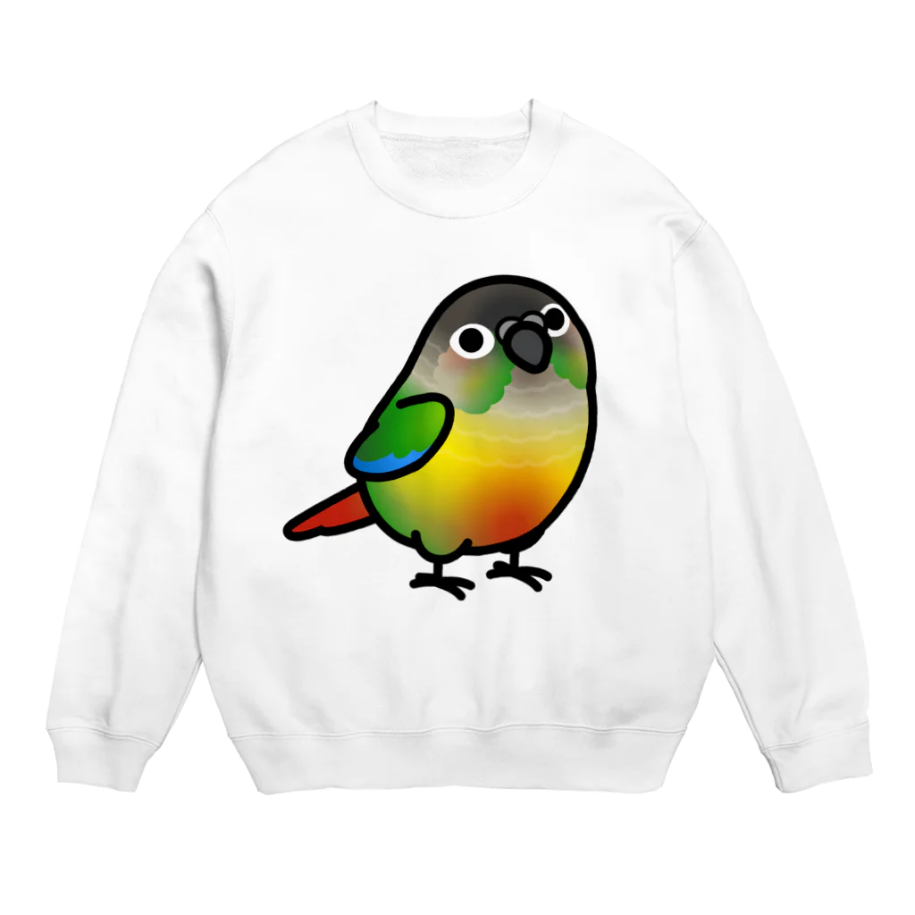 Cody the LovebirdのChubby Bird ウロコインコ Crew Neck Sweatshirt