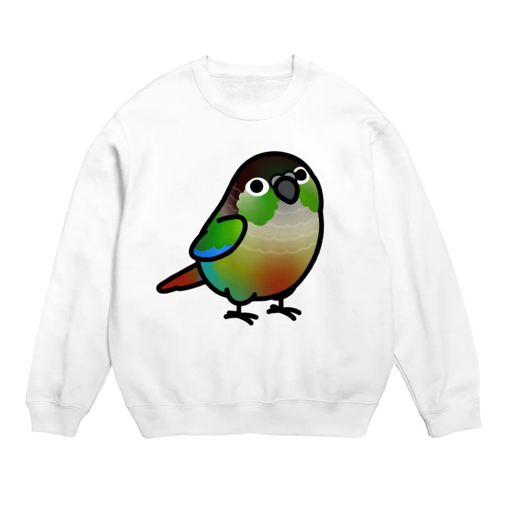 Cody the LovebirdのChubby Bird　ウロコインコ Crew Neck Sweatshirt