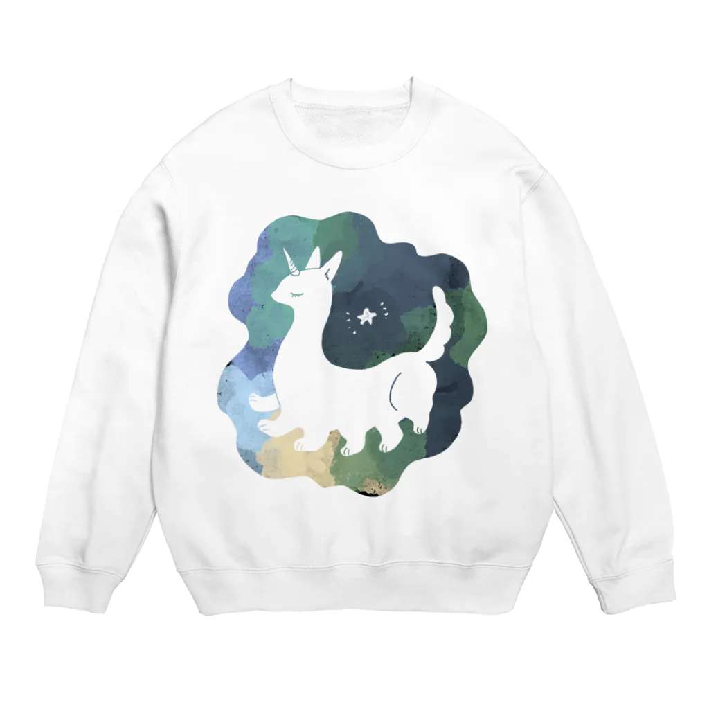 ୨୧ やまもと ୨୧の足がたくさんあるいきもの Crew Neck Sweatshirt