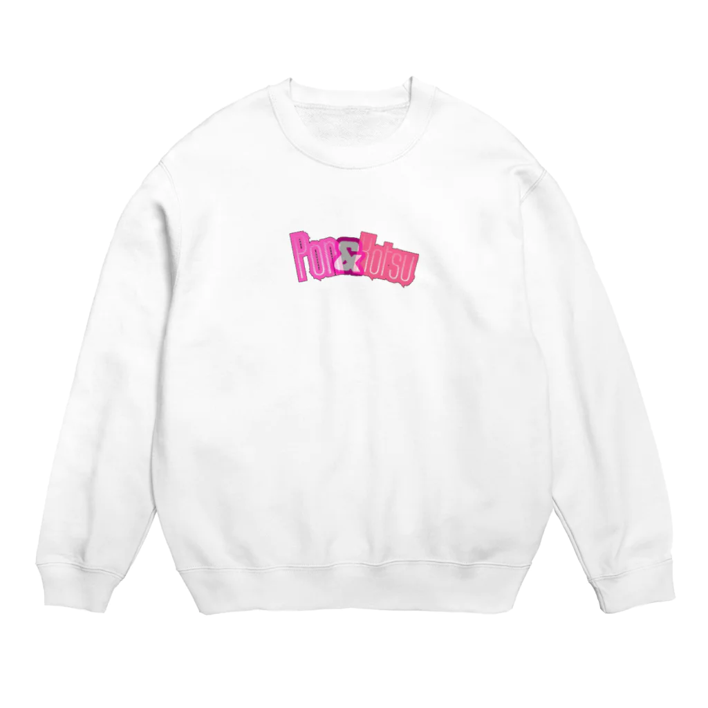 m💋famのぽん ＆ こつ Crew Neck Sweatshirt