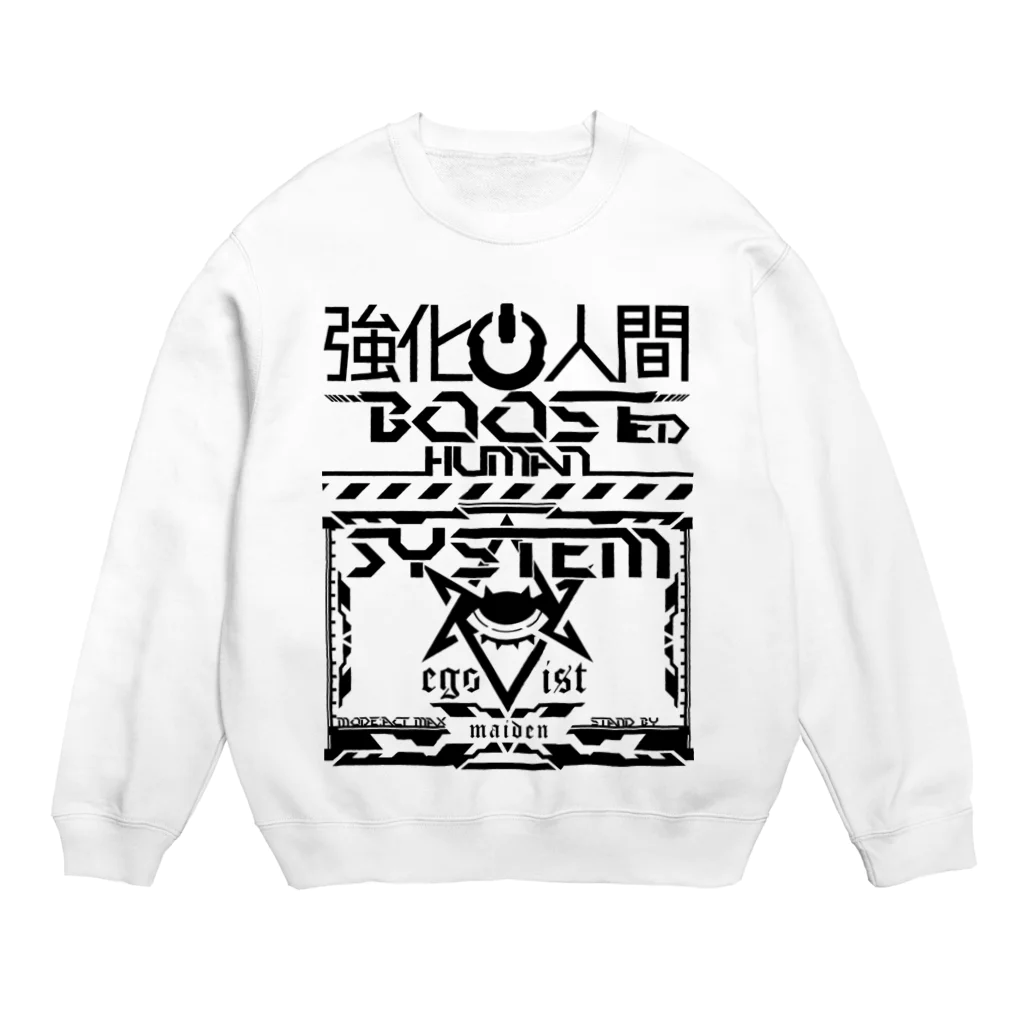 エゴイスト乙女の強化人間/システムエゴイスト Crew Neck Sweatshirt