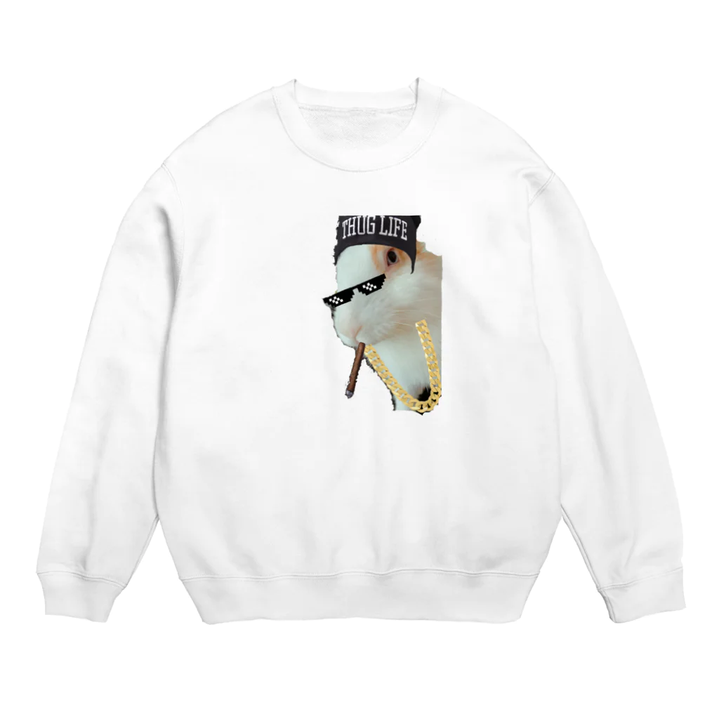 world53のひまわりギャングスタ Crew Neck Sweatshirt