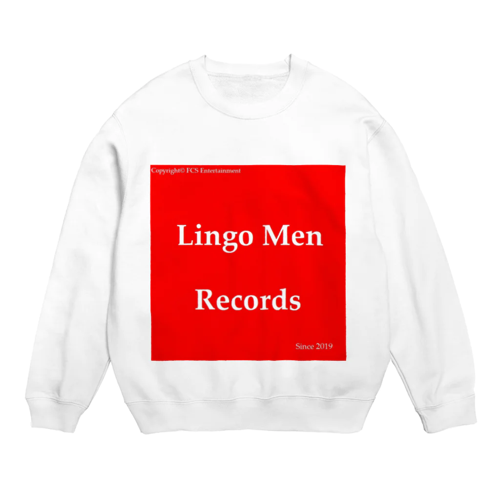 FCS Entertainmentの#Lingo_Men_Records Crew Neck Sweatshirt