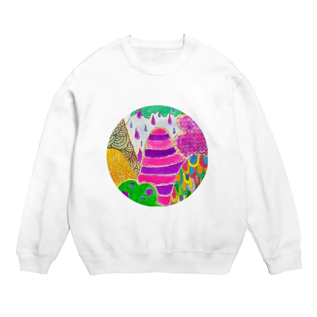 Yume zukin のやまやま Crew Neck Sweatshirt