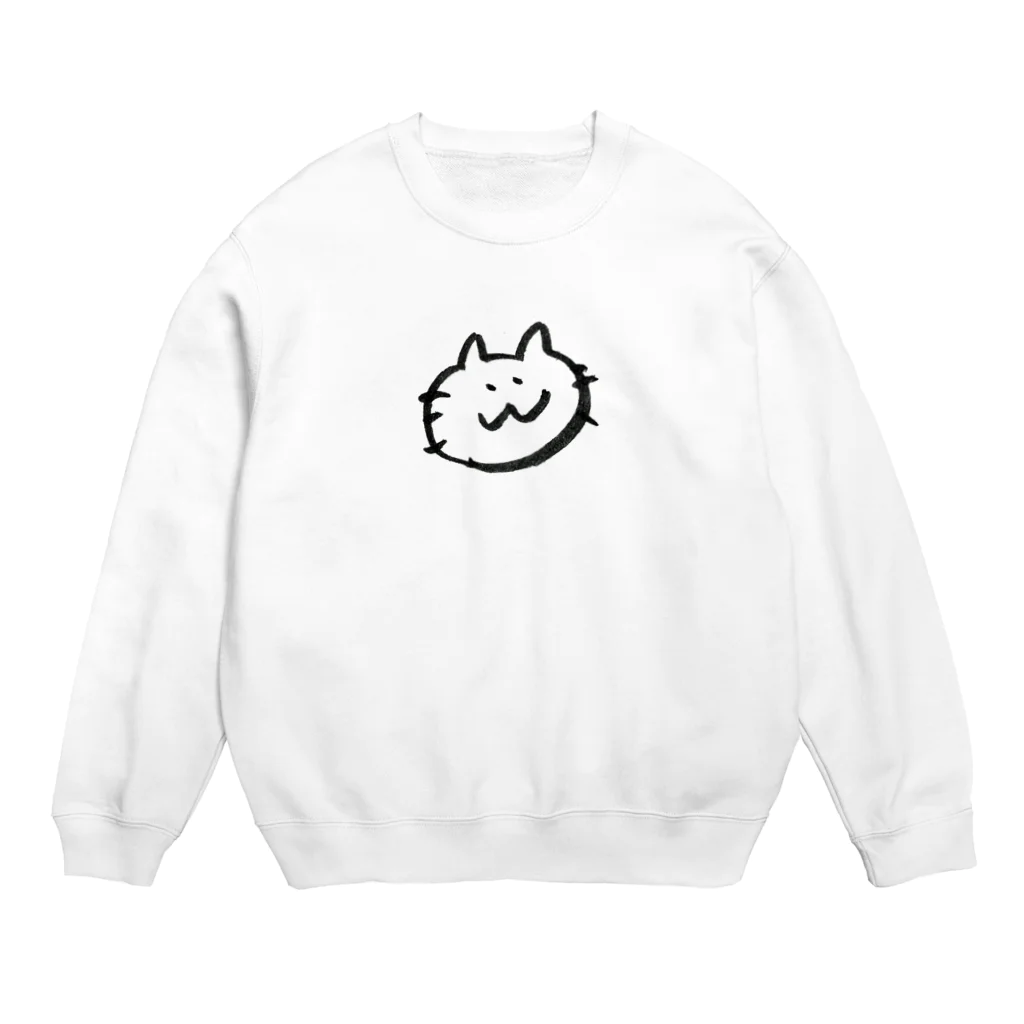 ebifurainekoのにゃこちゃん Crew Neck Sweatshirt