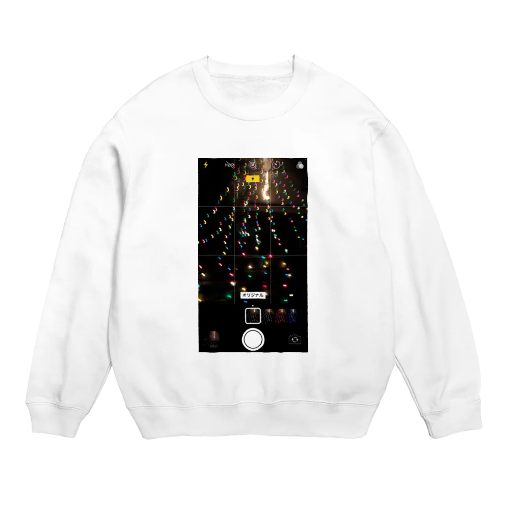 ヒロセのお燈し。 Crew Neck Sweatshirt