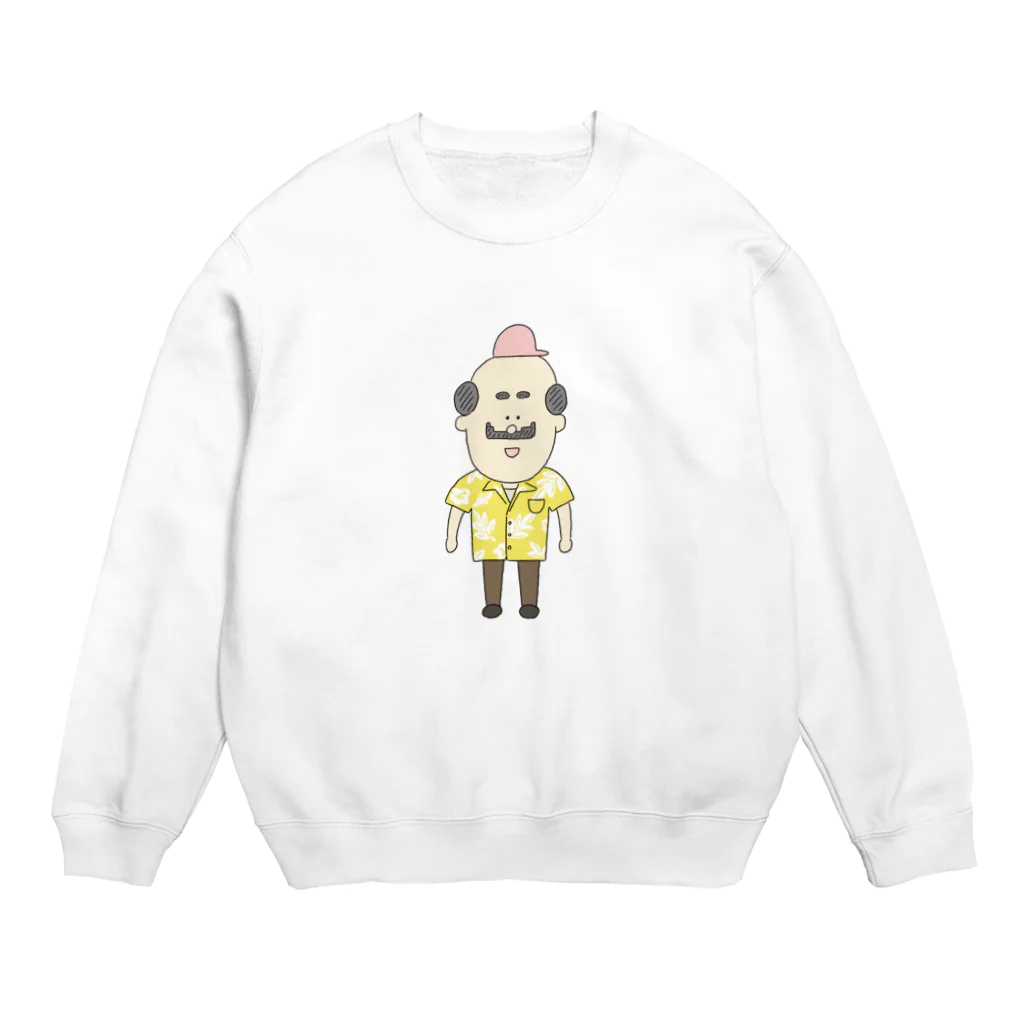 うえたに夫婦のわかる元素の本・新波博士 Crew Neck Sweatshirt