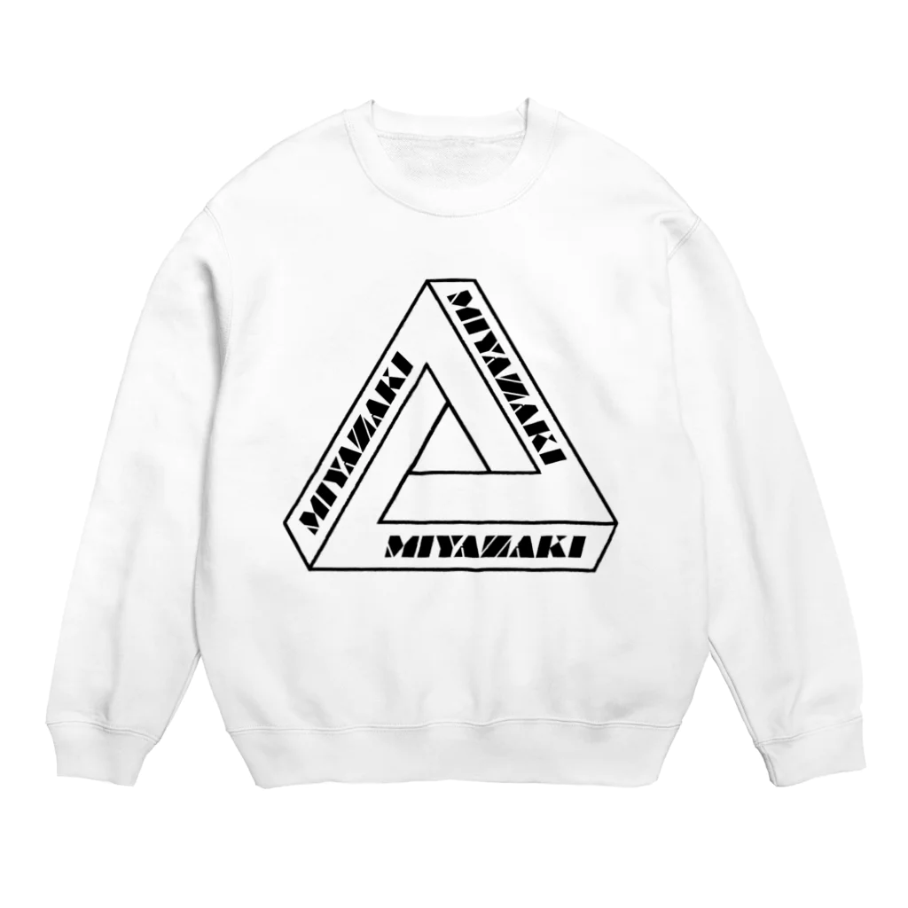 宮崎県民総活躍委員会のTRIANGLE Crew Neck Sweatshirt