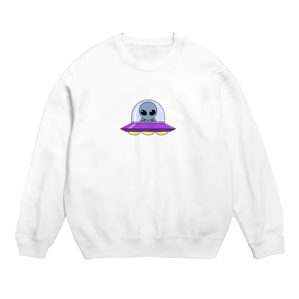 あいすくりーむ🍦の👽 Crew Neck Sweatshirt