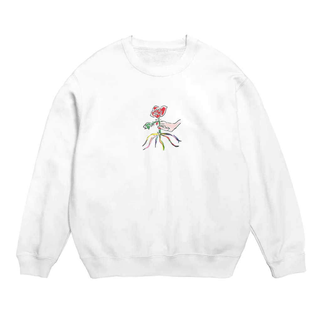 Pink Eagleの根はRainbow Crew Neck Sweatshirt