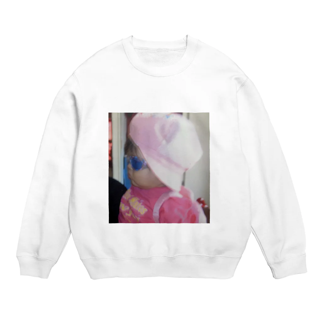 盛り塩 盛子(もりじお もりこ)のBABYなつこ Crew Neck Sweatshirt