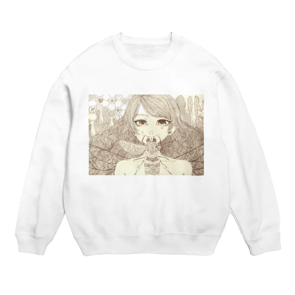 waltz_21のbee Crew Neck Sweatshirt