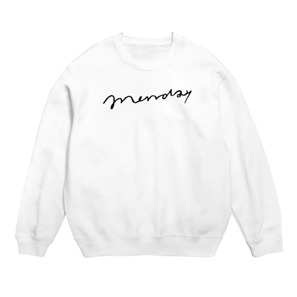 r__e__n__aのmonday （すらすら） Crew Neck Sweatshirt