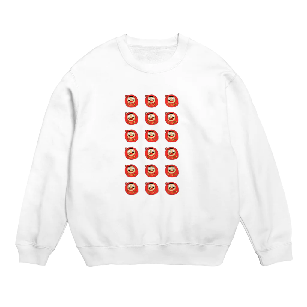 a_homaruのみるからにおめでたいやつ Crew Neck Sweatshirt