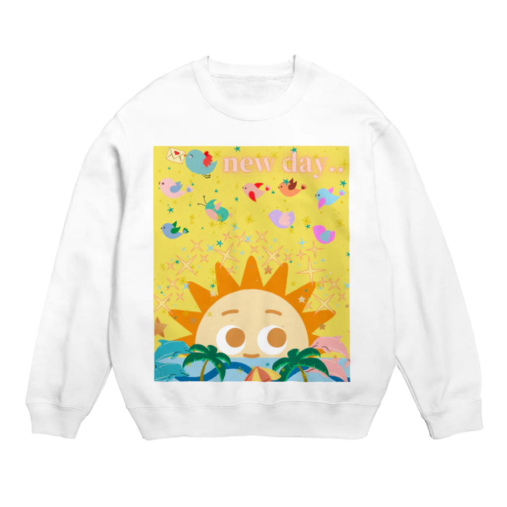 IzumiracleのNew Day Crew Neck Sweatshirt