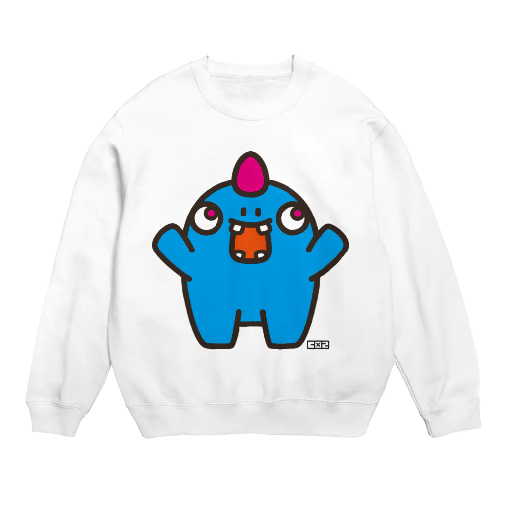 CO2 SHOP in SUZURIの怪獣の友達　モノ Crew Neck Sweatshirt