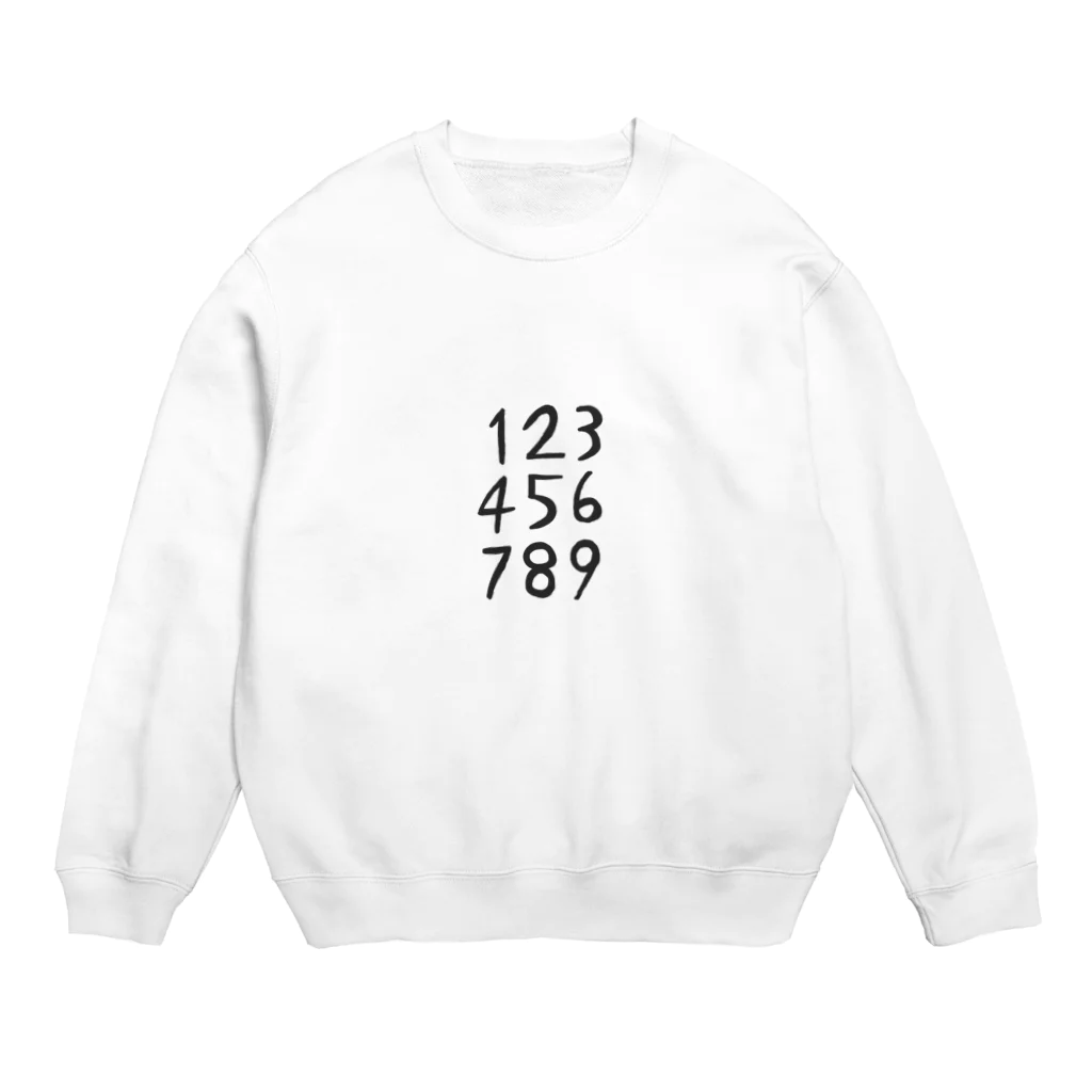 143の123456789!! Crew Neck Sweatshirt