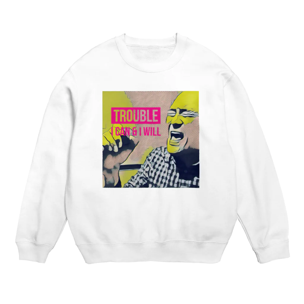 ryuta_nylonのTrouble  Maker  Crew Neck Sweatshirt