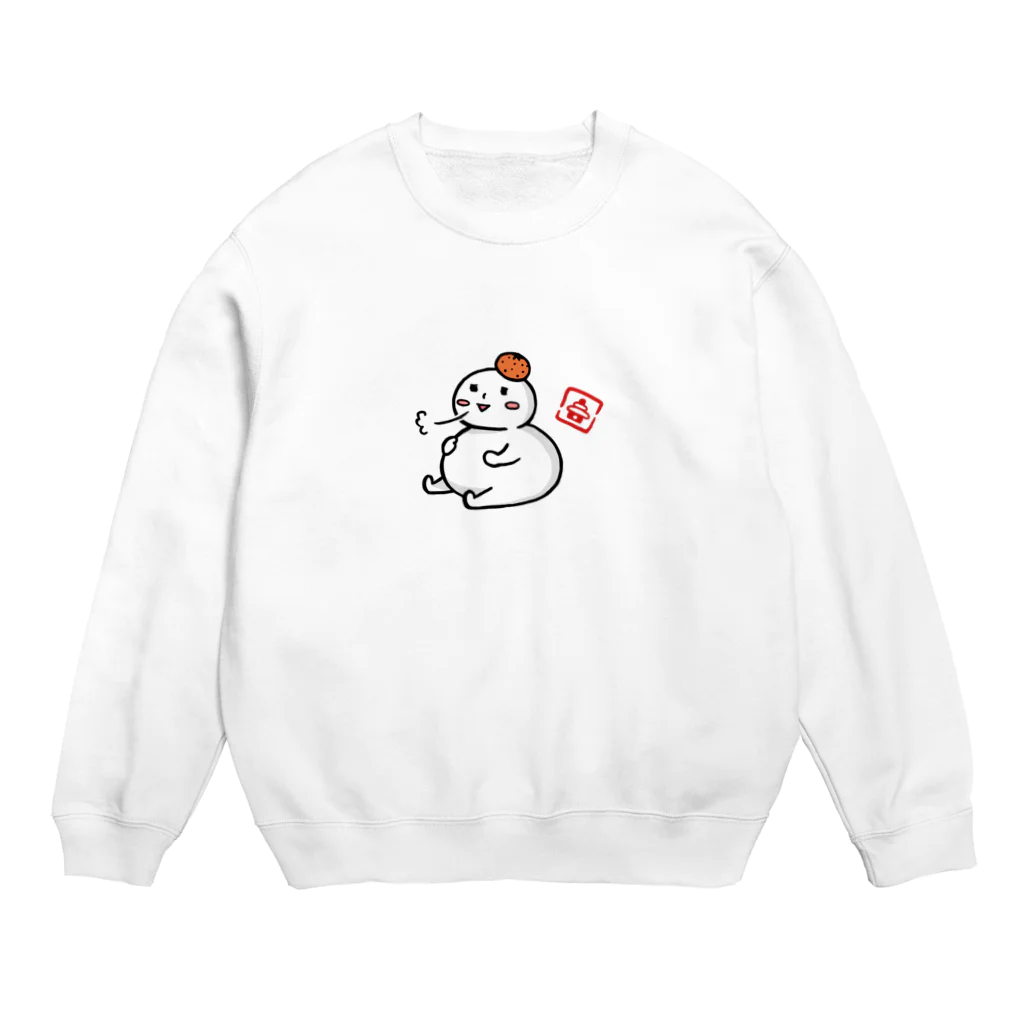 Andiamoのかがみもち Crew Neck Sweatshirt