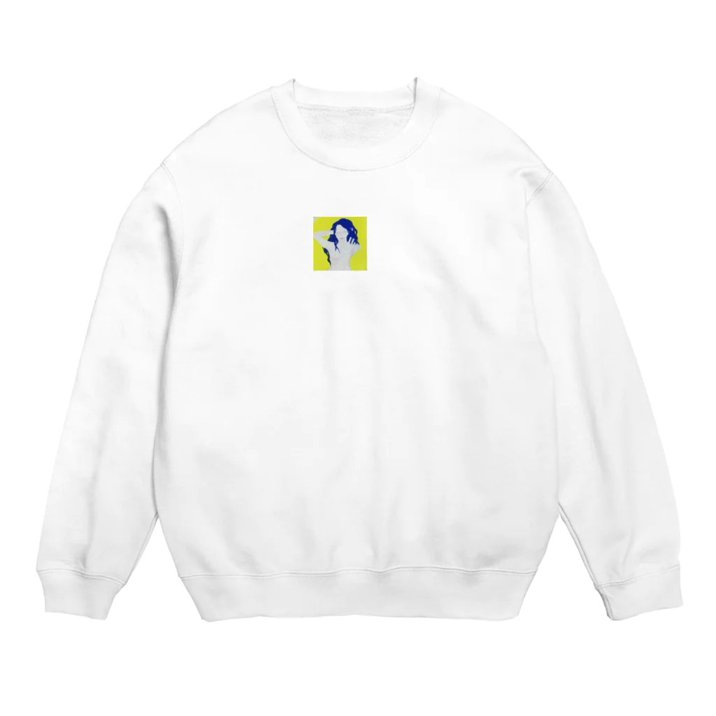 kasmのポージング裸女 Crew Neck Sweatshirt