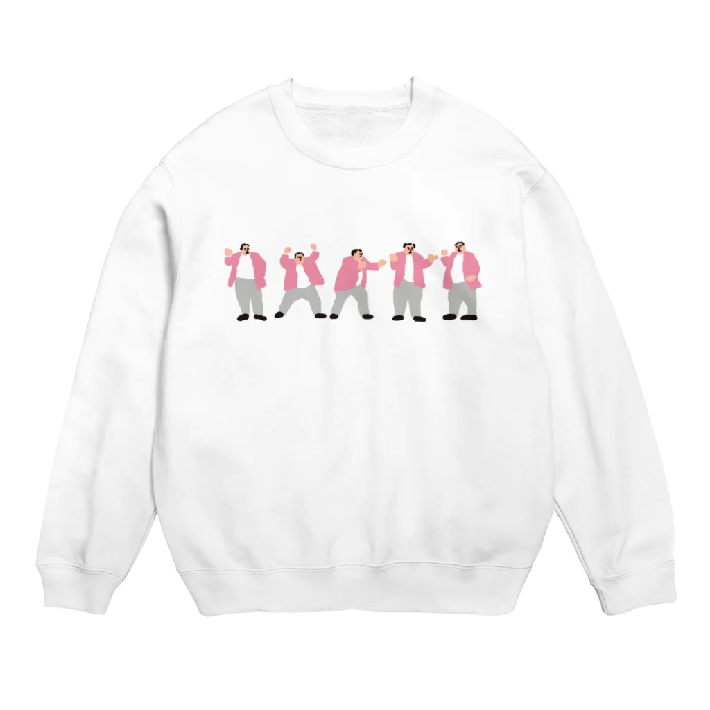 ママタルト 大鶴肥満のイラスト① Crew Neck Sweatshirt