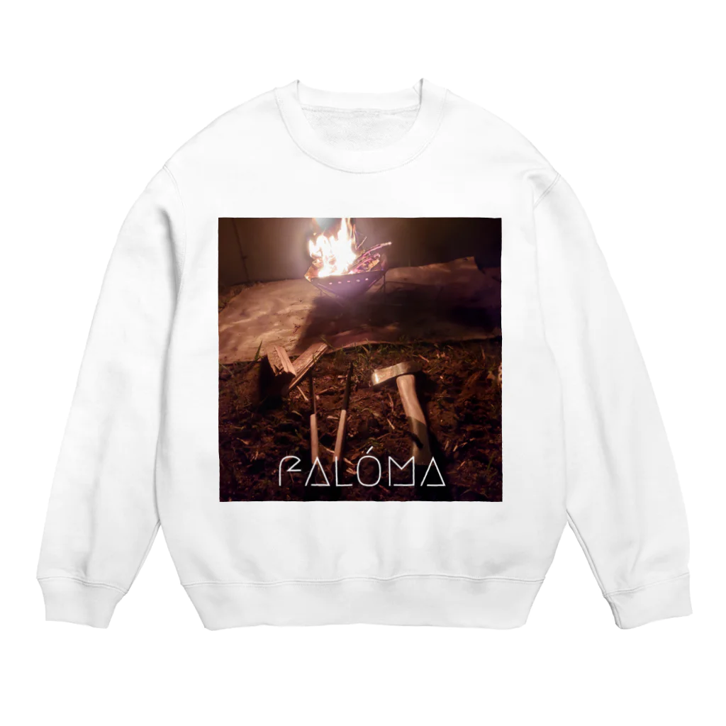 falómaの焚き火 Crew Neck Sweatshirt