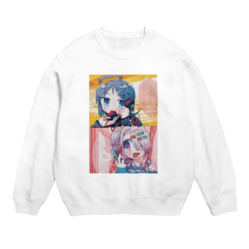 めくじろのもし₂ Crew Neck Sweatshirt