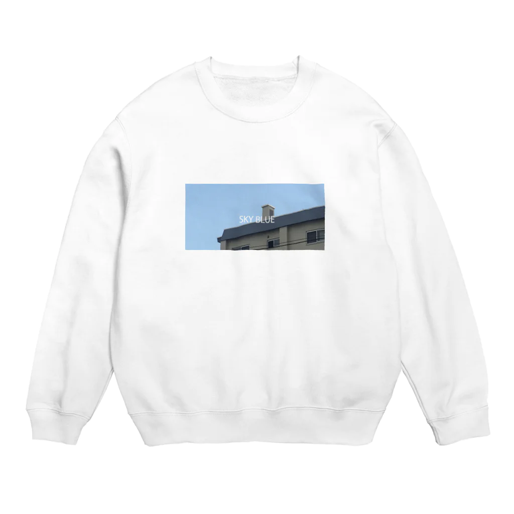 おやすみーこのすかいぶるう Crew Neck Sweatshirt