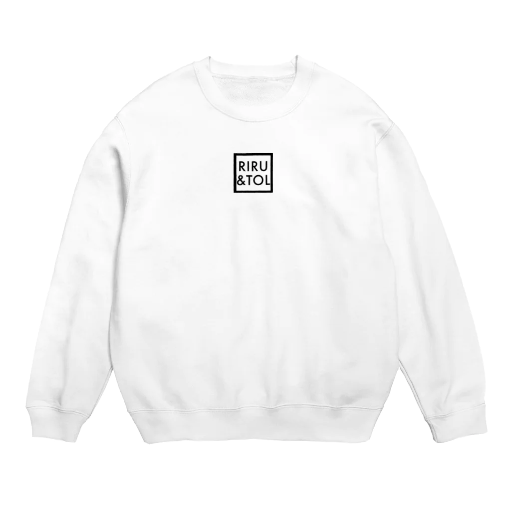 RIRU&TOL のRIRU&TOL ボックスロゴ　 Crew Neck Sweatshirt