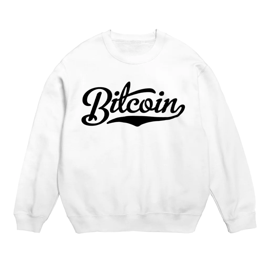 TROPiCALViBESのbitcoin #1 black font スウェット